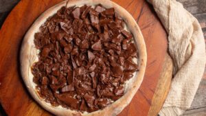 Quando o Chocolate Decide Ser Jantar Pizza de Chocolate
