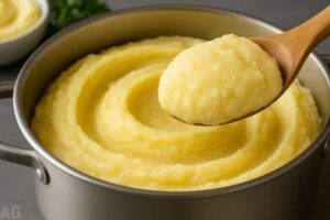 Faço esse Purê de Batata e o povo praticamente raspa a panela