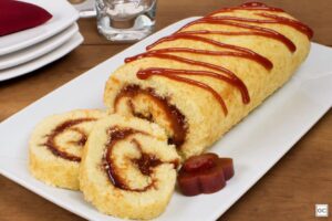 Rocambole de milho com goiabada: uma receita surpreendente e deliciosa