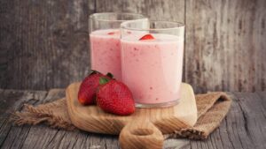 Uma mistura gelada, rosada e perfeita para começar o dia com leveza