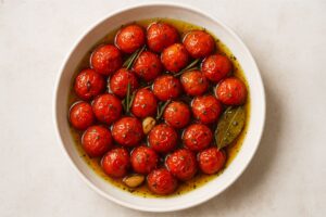 Tomates-Cereja Confitados: Transformando Conserva em Arte