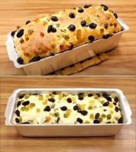 Esse Pão Caseiro Recheado com Azeitonas Vai Fazer Sua Cozinha Cheirar a Padaria Artesanal