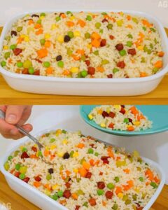 Arroz com Legumes Colorido: A Receita Simples e Irresistível Que Vai Conquistar Todos!