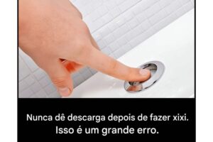 Por que é tão importante não dar descarga depois de fazer xixi no banheiro?