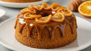 O bolo que faz qualquer um perguntar: “é pão de mel ou é bolo?” e a resposta é: os dois!