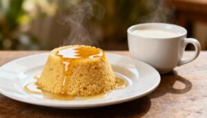 O cuscuz que parece sobremesa… mas combina com café também