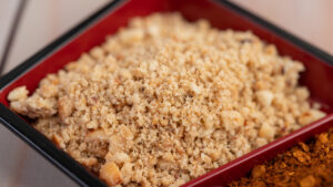 Existe um jeito incomum de hidratar a proteína de soja que transforma completamente a farofa