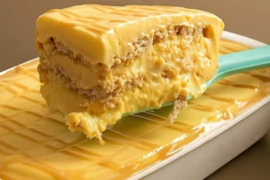 Sobremesa Sem Forno para o Natal: Pavê Cremoso de Maracujá e Doce de Leite – Faça no Domingo em Minutos e Surpreenda a Família!