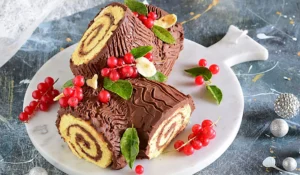 Tronco de Natal – fica delicioso e é muito fácil de preparar – 1001 Ideias