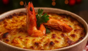 A Melhor Receita de Bacalhau no Forno com Molho Bechamel Cremoso e Camarão: Sabor Divino e Fácil de Fazer!