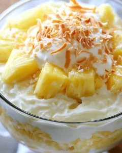 Creme de Coco com Abacaxi: A Receita Divina e Refrescante da Vovó que Você Faz em Minutos e Pode Vender Muito!