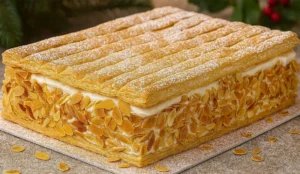 Descubra o Segredo do Bolo de Amêndoa Folhado Divinal: Receita Fácil e Irresistível Para Surpreender a Família e Amigos!