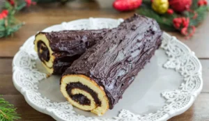 Tronco de Natal de Chocolate Sem Forno: A Receita Mais Fácil e Rápida para um Doce Fofinho e Irresistível que Vai Surpreender a Todos na Ceia!