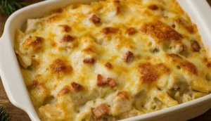 Fica maravilhoso este frango carbonara e é bem simples de preparar – 1001 Ideias