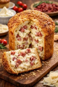 Panetone Salgado de Calabresa com Catupiry: A Receita Definitiva para Surpreender no Natal e Lucrar o Ano Todo!