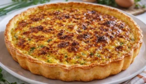Quiche de Bacalhau Perfeita e Saborosa: Receita Fácil para o Almoço de Domingo que Vai Encantar a Todos!