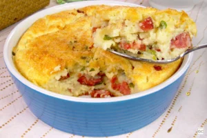 Torta de Batata Cremosa com Calabresa: A Receita Fácil e Deliciosa para um Almoço em Família Inesquecível!