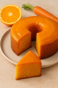 Bolo de Laranja com Cenoura: fofinho, aromático e cheio de cor
