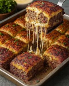 Bolinho Fitness de Carne com Queijo: Sabor e Saúde em Cada Mordida!