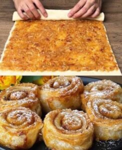 Caracóis de Maçã e Canela: A Receita Deliciosa e Fácil para o Seu Café da Manhã!