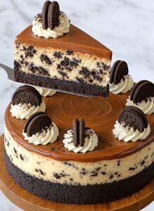 Cheesecake de Oreo: Uma Sobremesa Irresistível de Chocolate e Creme