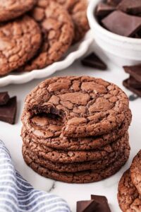 Você nunca mais vai querer outro cookie depois deste Cookie Brownie Crocante por Fora e Macio por Dentro
