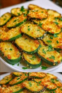 Aprenda a Fazer Abobrinhas Crocantes no Forno Que Vão Surpreender Sua Família em Menos de 30 Minutos!”