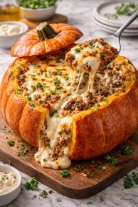 Abóbora Recheada com Carne e Queijo: Uma Receita Irresistível para Impressionar Seus Convidados!