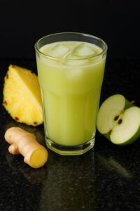 Como Preparar um Suco Refrescante de Abacaxi, Maçã e Gengibre Que Vai Transformar Seu Dia!