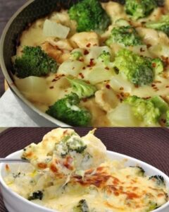 Frango com Brócolis Gratinado: Uma Receita Deliciosa e Super Saborosa!