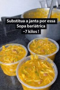 Você não vai acreditar na magia dessa sopa bariátrica: como perder 7 quilos com essa receita simples e deliciosa!”