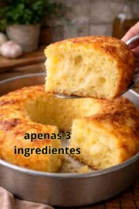 Esse Bolo de Apenas 3 Ingredientes Está Quebrando a Internet – E Você Vai Fazer Hoje!