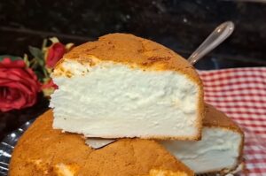 Bolo Algodão de 3 Ingredientes: Sem Trigo e Sem Fermento