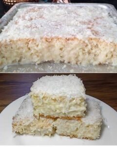 Bolo Gelado de Coco: Receita de Toalha Felpuda Super Úmida