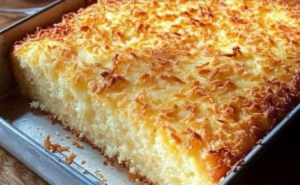 Bolo de Aipim com Coco no Liquidificador