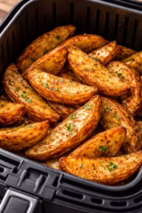 Batata Rústica na Air Fryer Crocante por Fora e Macia por Dentro