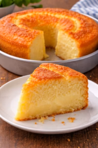 Bolo de Fubá Cremoso Que Derrete na Boca