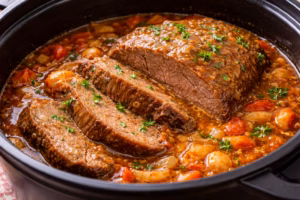 Maminha na pressão bem macia e suculenta, desmanchando