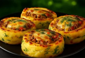 Ninho de purê recheado: Todos aqui em casa se apaixonaram pelo sabor!