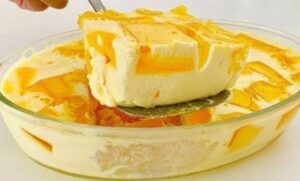 Gelado Cremoso com Gelatina