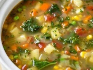 Sopa de Legumes Caseira