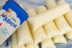 Geladinho de Leite Moça Cremoso Que Some do Congelador