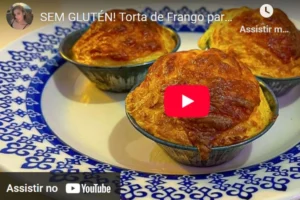 SEM GLUTÉN! Torta de Frango para Dieta com Poucos Ingredientes