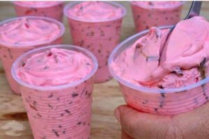 Sobremesa com Suco Tang no Copinho Geladinha que Parece Sorvete