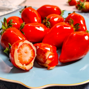 Morango do Amor com Leite Condensado Nestlé em 15 Minutos
