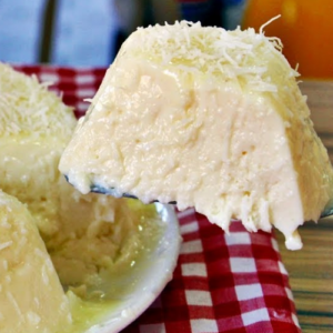 Pudim Gelado de Coco Sem Fogo Cremoso em 15 Minutos com Nestlé