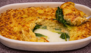 Bacalhau com grelos no forno à moda da avó Palmira