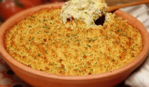 Bacalhau com natas e broa (muito fácil de fazer e fica tão bom)