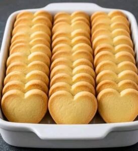 Biscoitinhos de Maizena em Formato Coração – Delicadeza, Sabor e Tradição em Cada Mordida