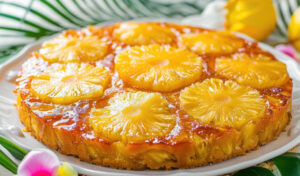 Tarte de coco e ananás com pudim boca doce (tão saborosa que até fiquei sem palavras)